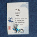ORI056 Carte d'affirmation positive japonaise origami