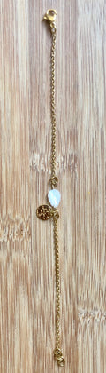 Bracelet feuille de nacre
