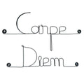 Message simple en fil de fer