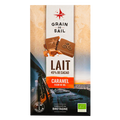 Tablette de chocolat au Lait, caramel et fleur de sel - 100G - BIO