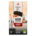 Tablette de chocolat Noir, Caramel et Fleur de sel - 100G - BIO