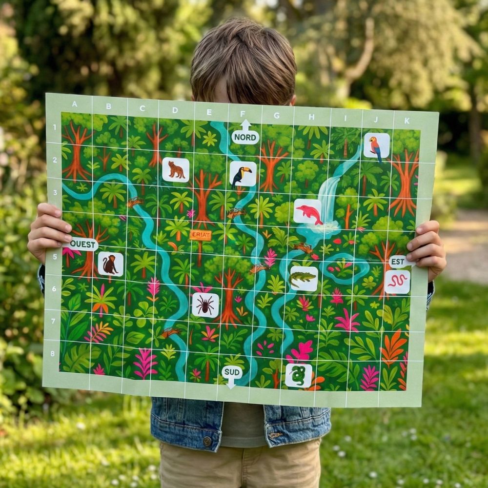Escape game enfant 12-14 ans - Forêt Amazonienne - Coffret prêt à jouer | Explorador