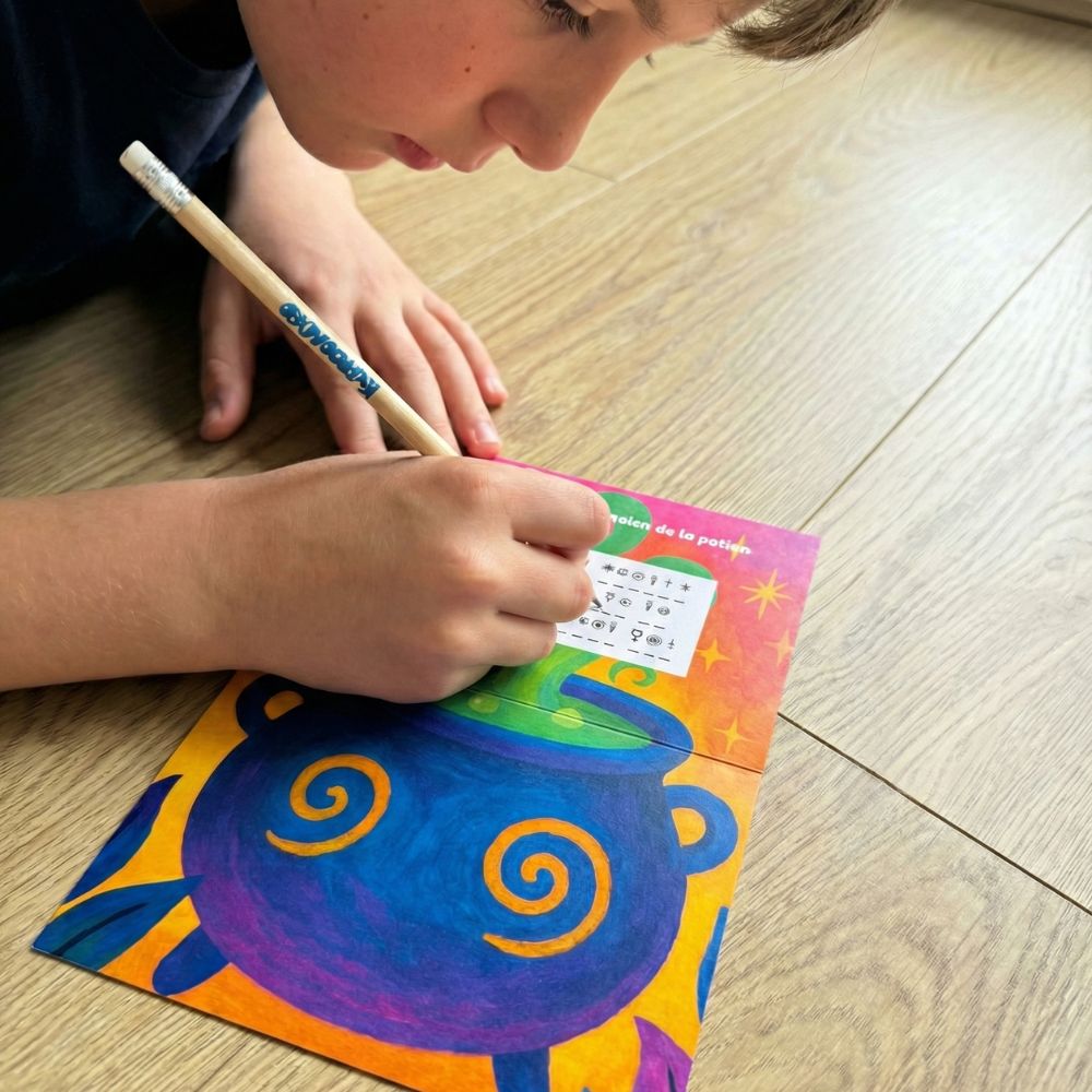 Chasse au trésor enfant 12-14 ans - Académie des Sorciers - Coffret prêt à jouer