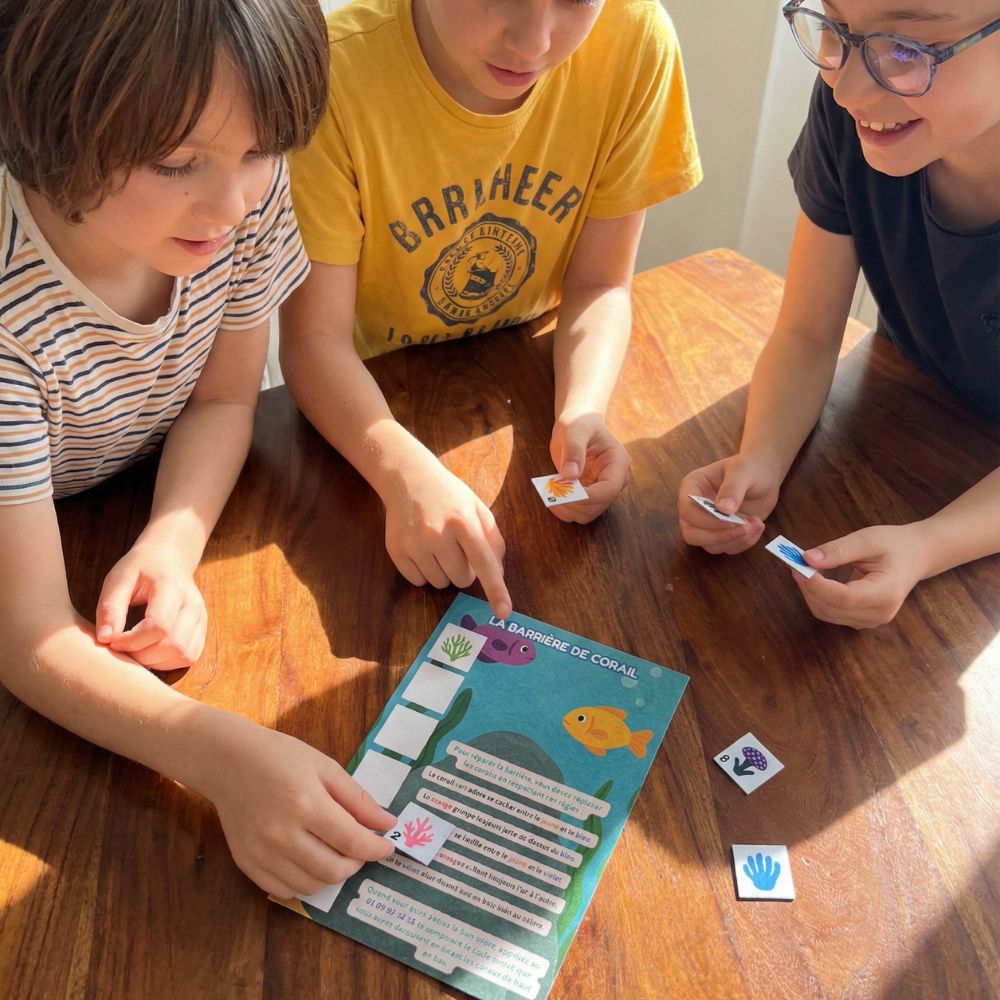 Chasse au trésor enfant 9-11 ans - Aventuriers Océan - Coffret prêt à jouer