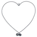 Wire shape "Large Heart" - approximately 20 x 20 cm - for pinning - Wall jewelry