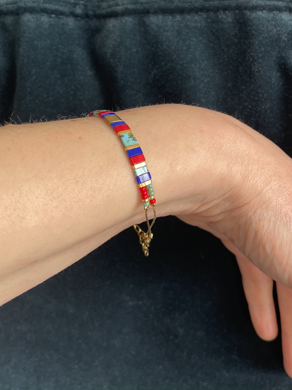 Bracelet "Mini Peruvien" multicolore
