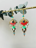 Dormeuses "Peruvian Colors"