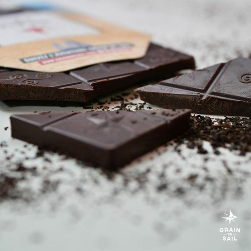 Tablette de chocolat Noir au Thé Earl Grey - 100G - BIO
