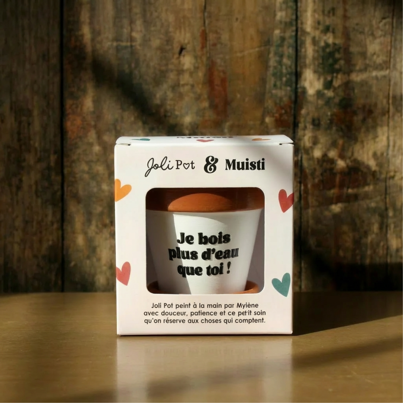 Pot de fleur « Merci pour tout ce que tu as semé » Muisti X Joli Pot