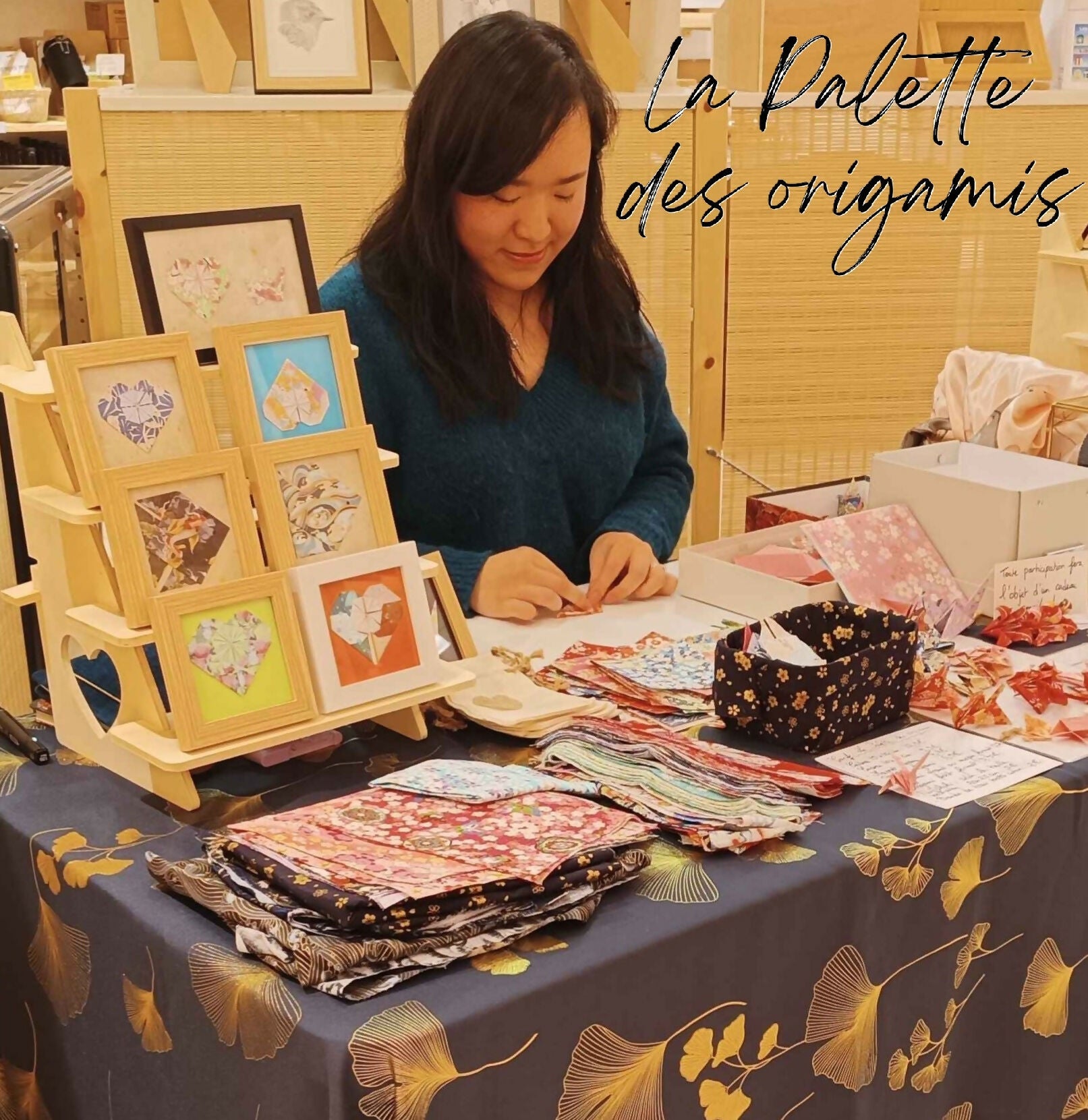 Origami notebook & frame workshop