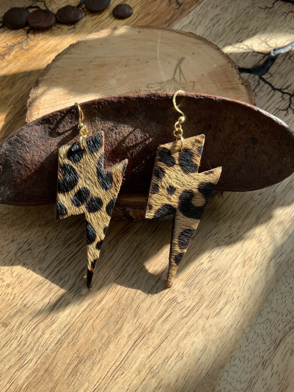 Leather Earring