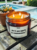 Bougie anti-moustique - On t'as pas appris le consentement 