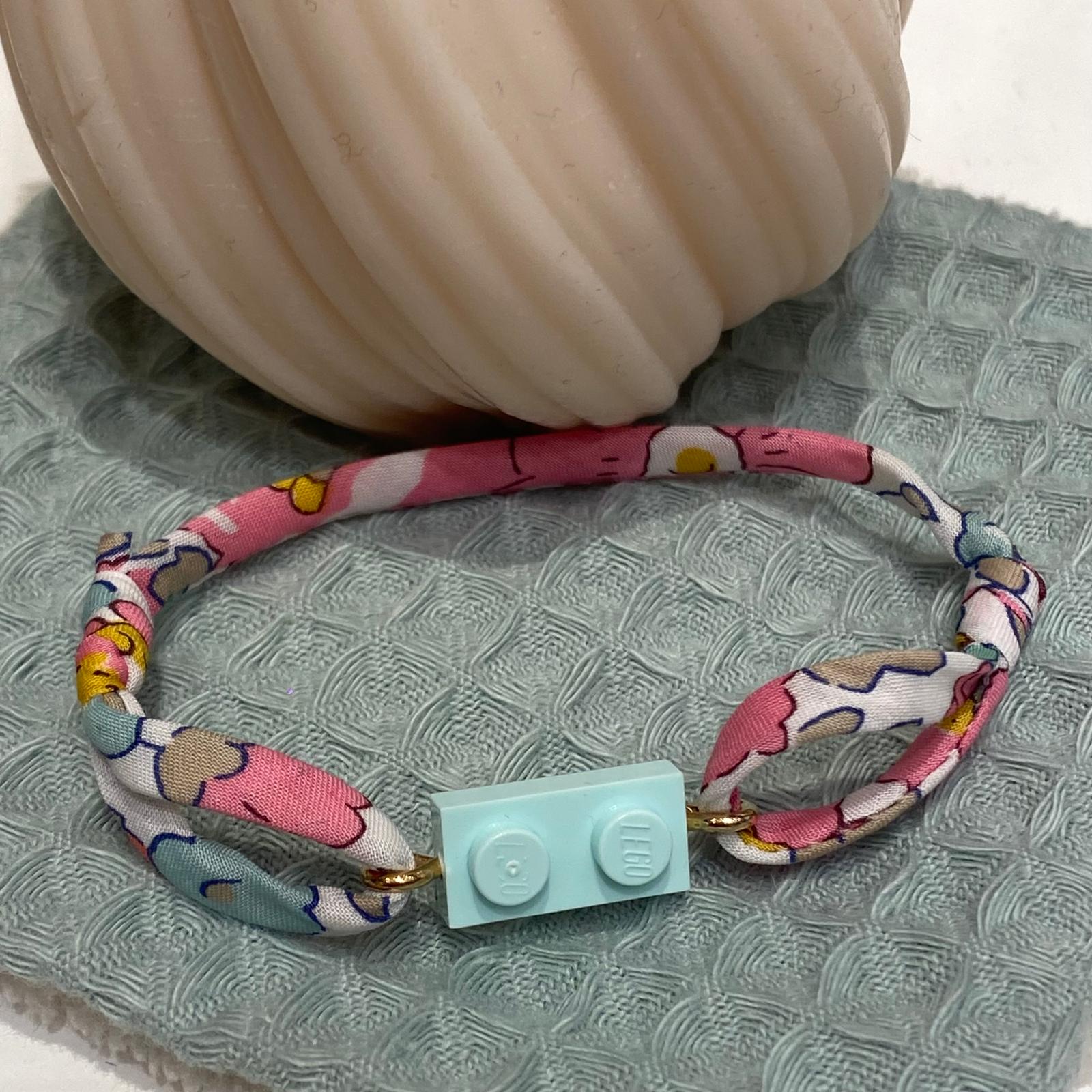 Bracelet Liberty et brique de Lego® - imprimé Betsy