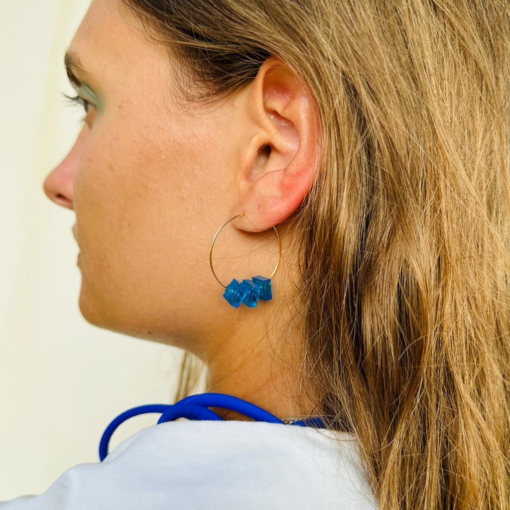 Gold Creole Earrings - The Players