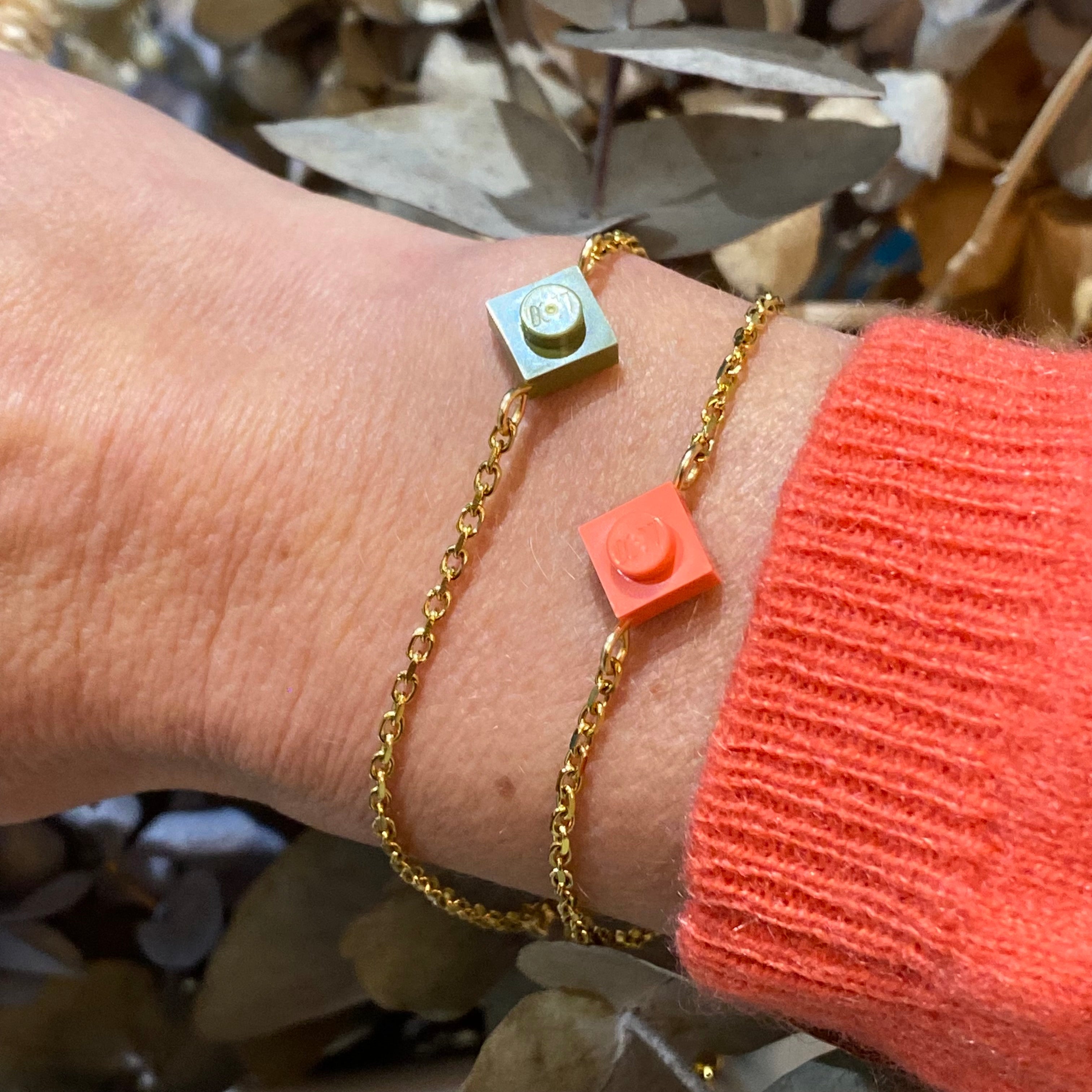 Bracelet avec chaîne fine dorée - Les Hypnotiseuses