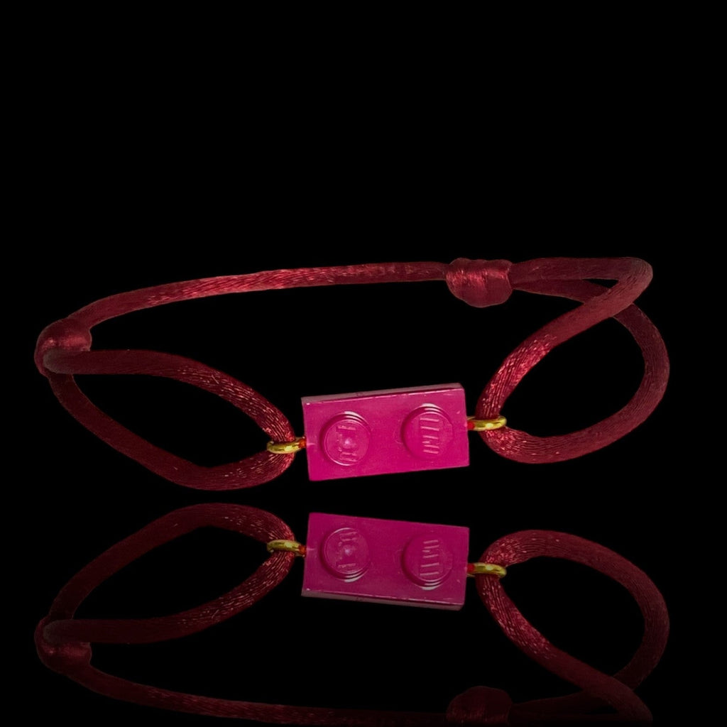 Bracelet with adjustable silky cord - Essenti'elles