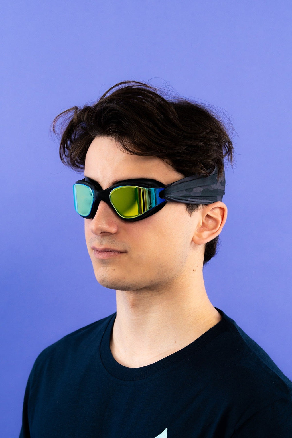 Black Camouflage - Adult Swimming Goggles