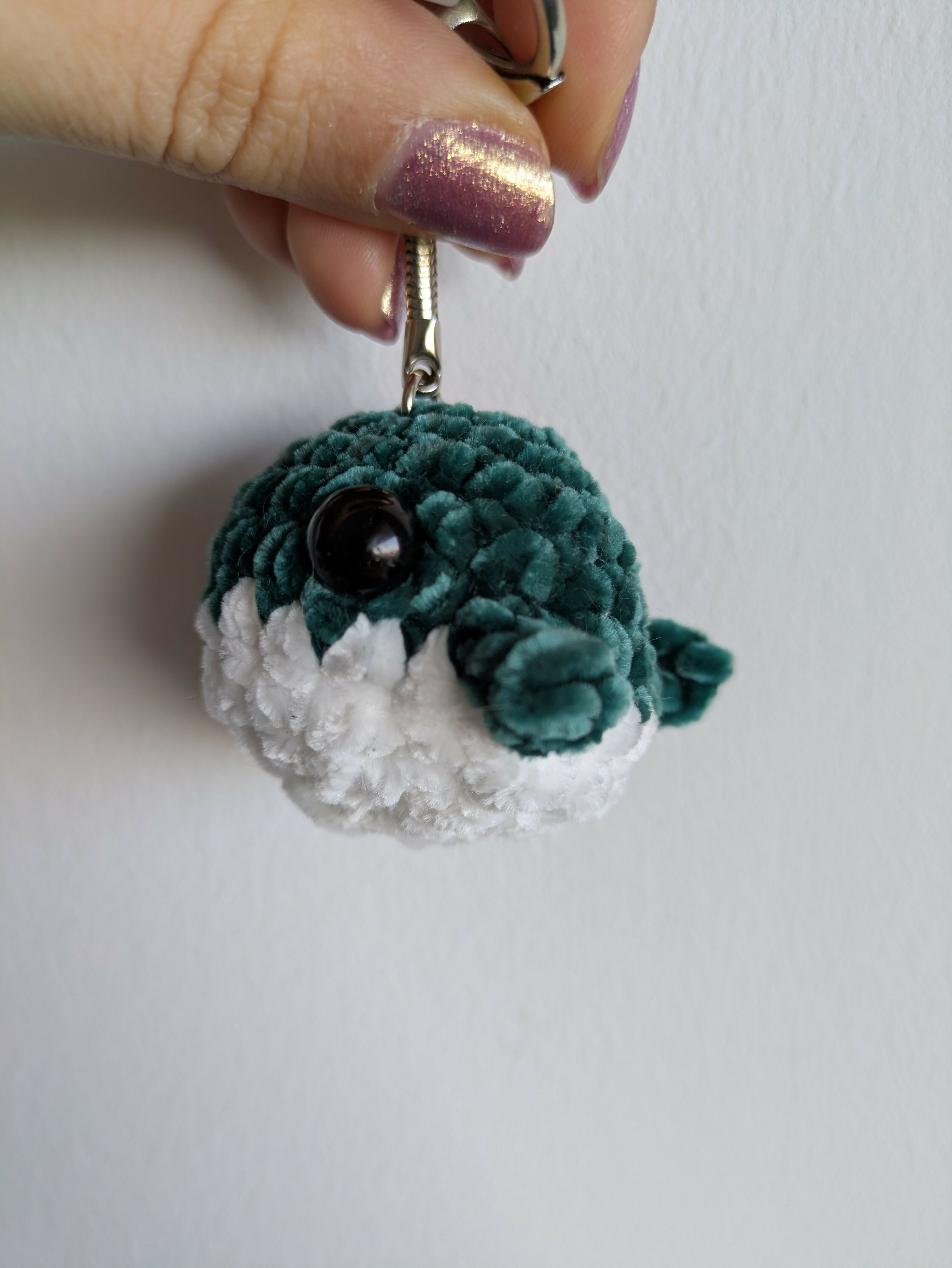 porte clé baleine toute douce