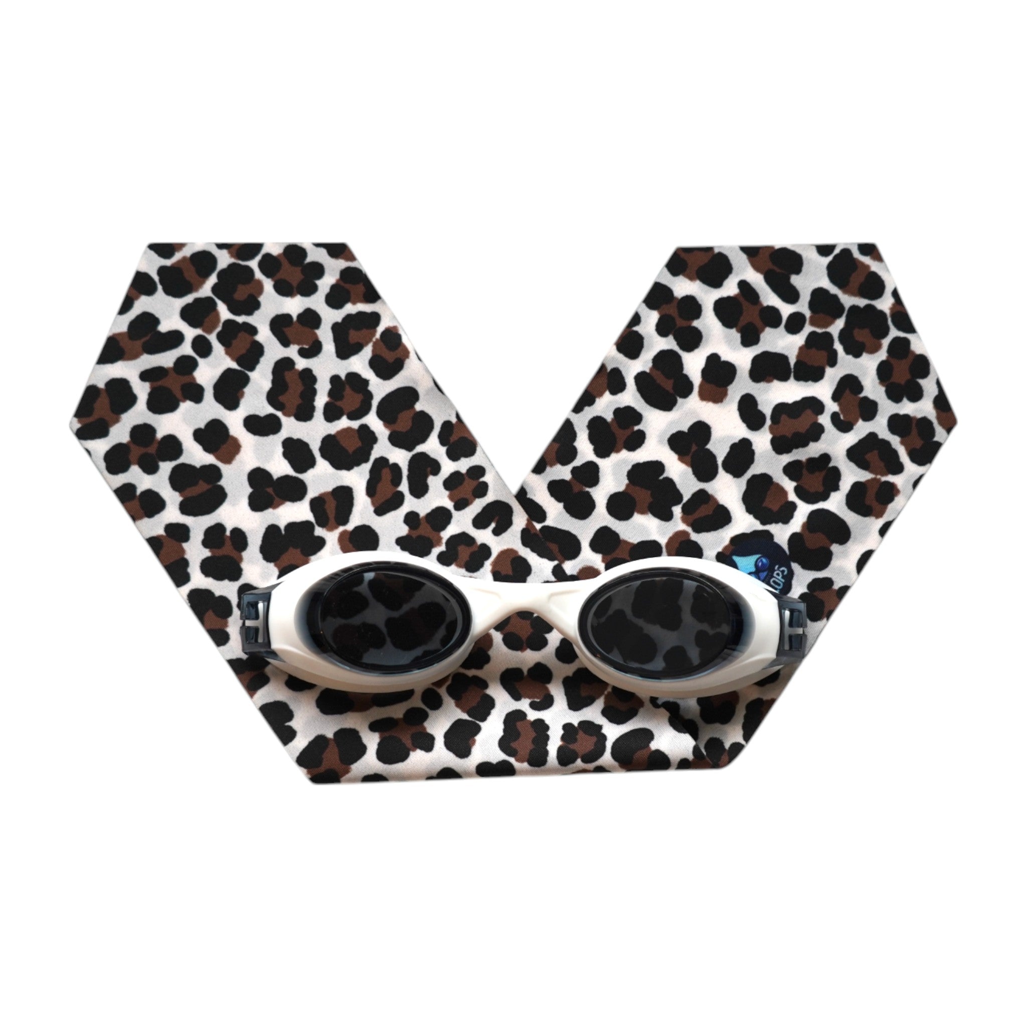 Léopard Marron et Noir - Lunettes de piscine Adulte