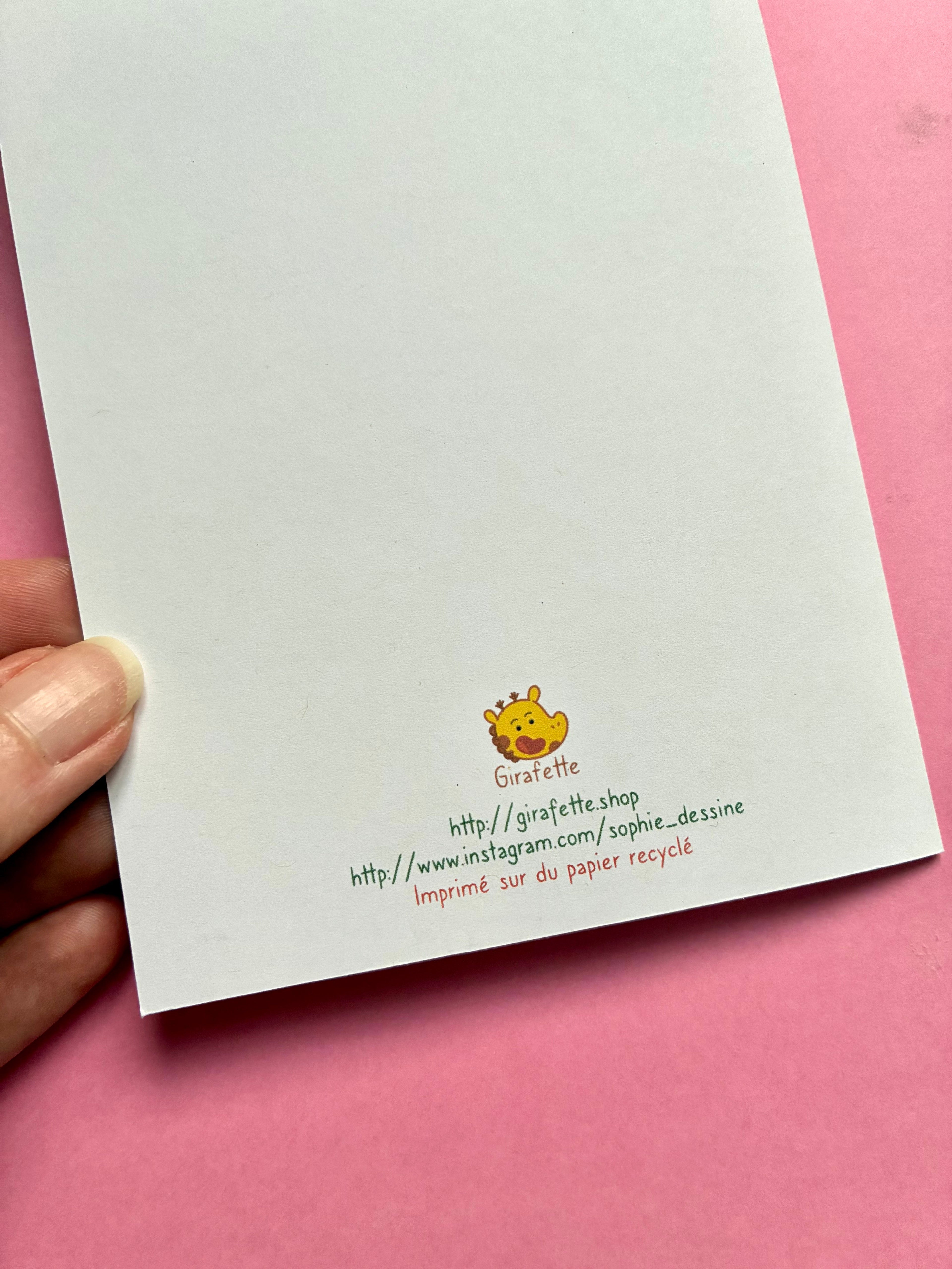 Card "When your fart is louder than expected"