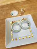Boucles d’oreilles Myosotis CLIPS
