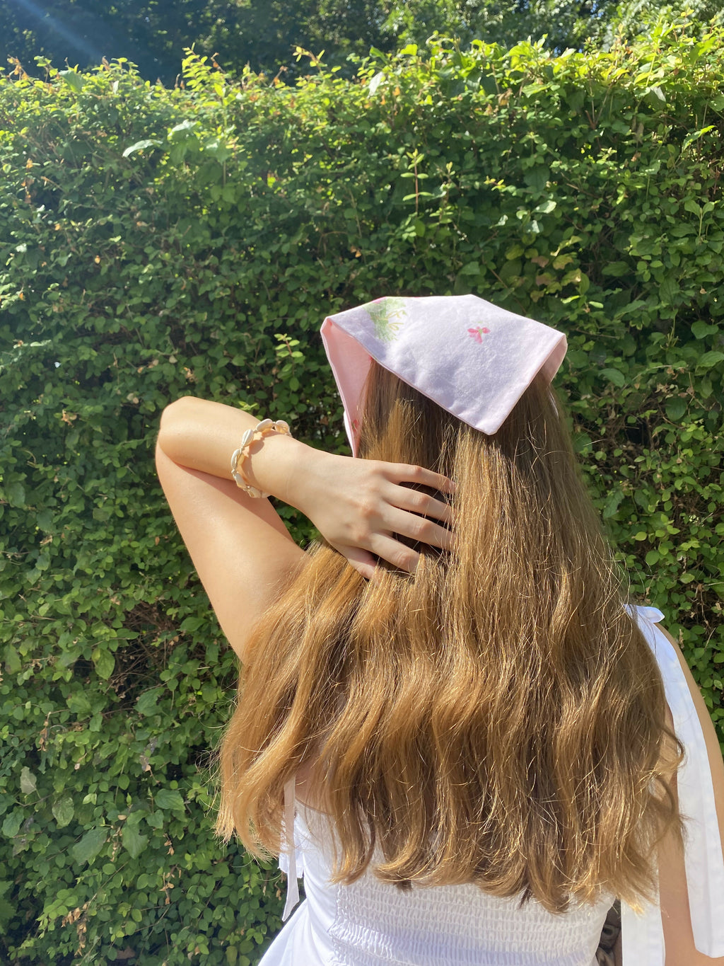 Jean - Jocelyn - Upcycled hair scarf