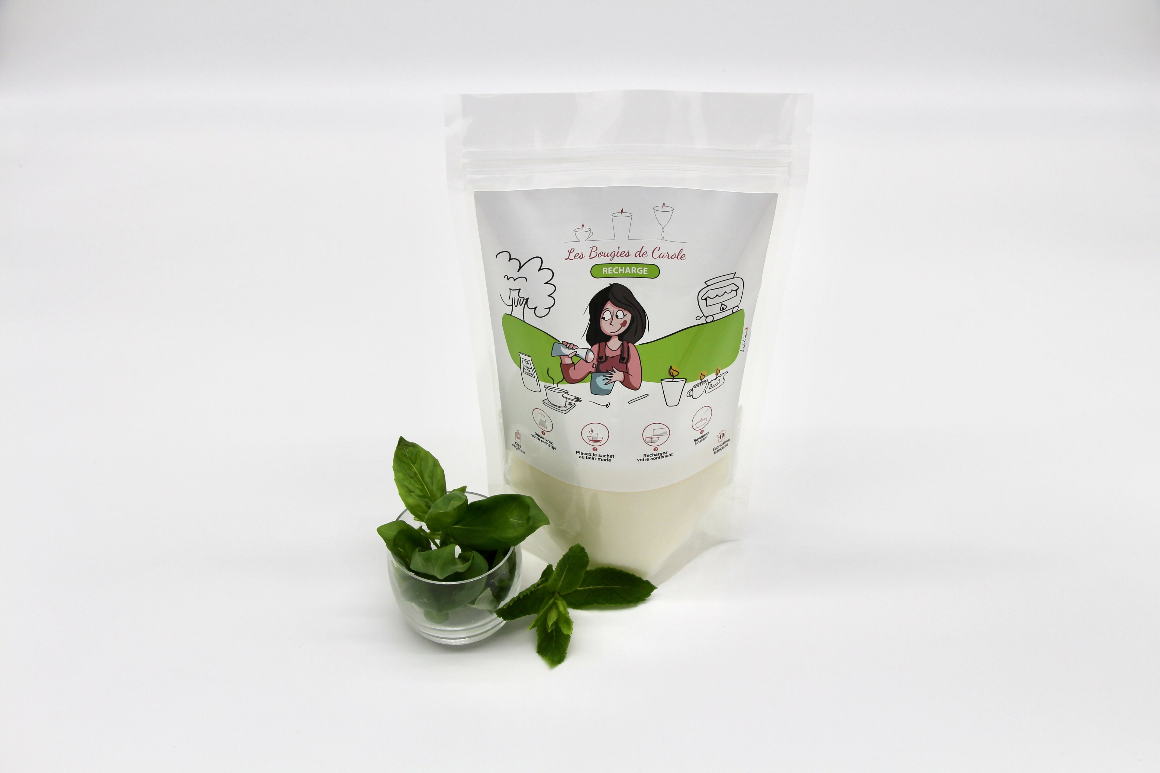 RECHARGE DE BOUGIE PARFUMÉE - SUR COMMANDE
