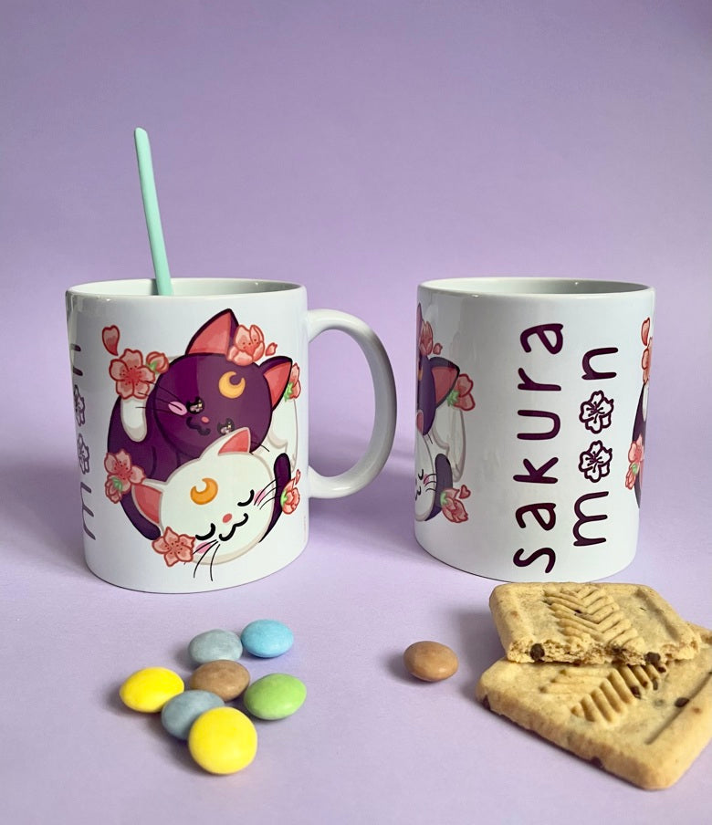 Sakura Moon Mug