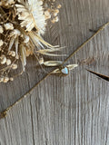 Bracelet coeur blanc nacre naturelle