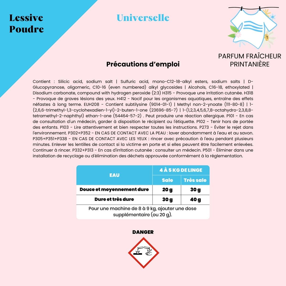 Universal Laundry Detergent Refill