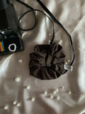 Petit-Jean - Chouchou upcyclé coton chocolat  Everlasting Clothe 