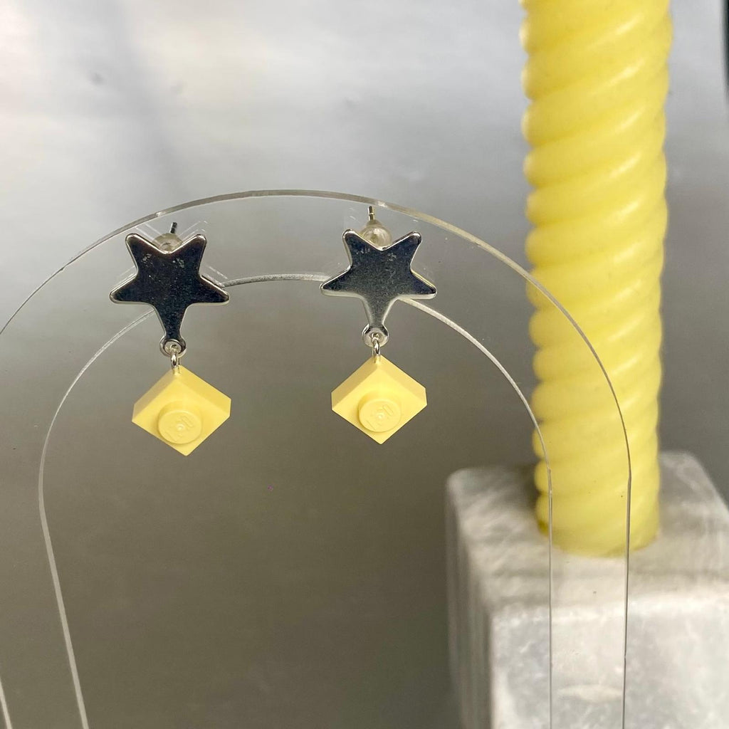 Mini Boucles d'oreilles étoiles argent - Les Chanteuses