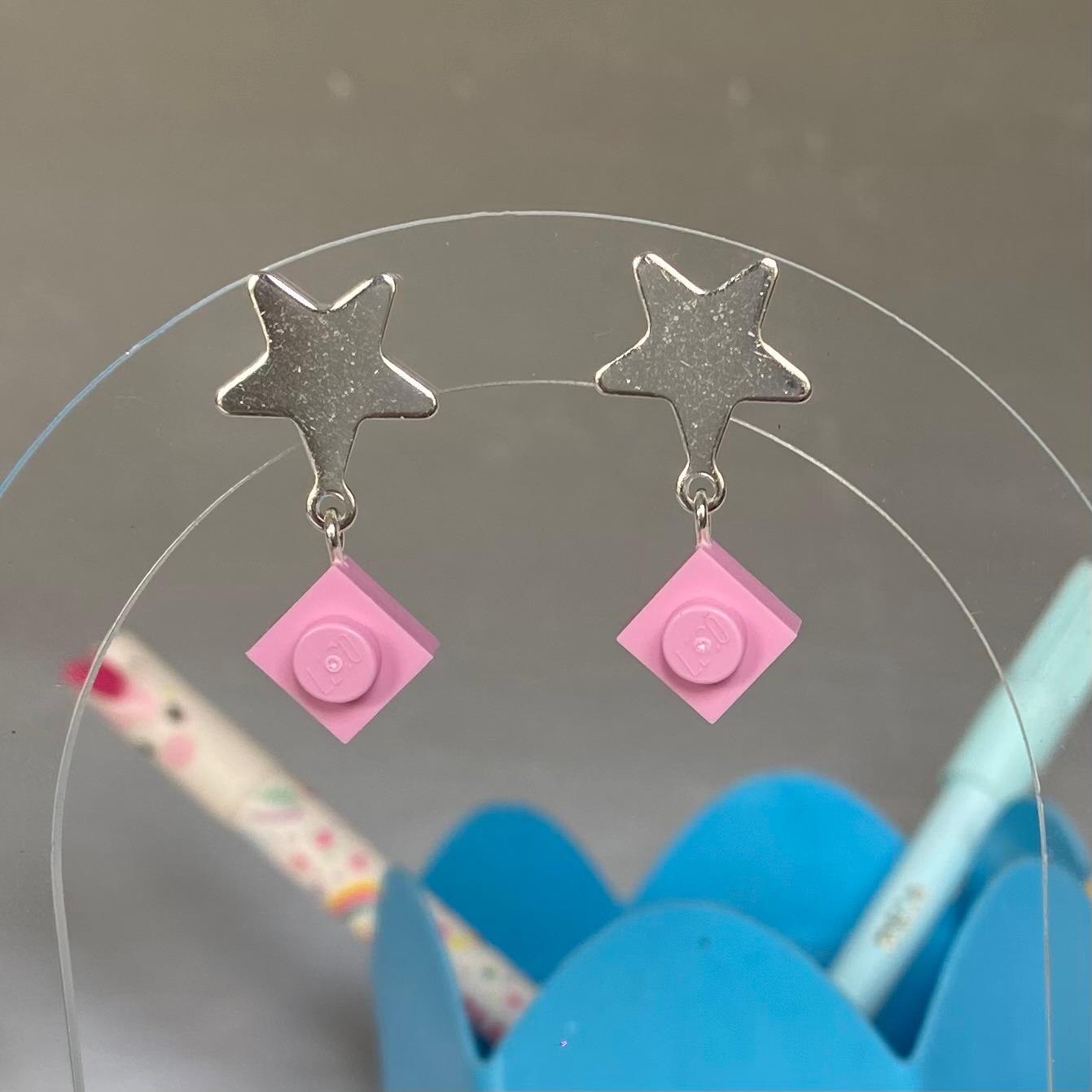 Mini Boucles d'oreilles étoiles argent - Les Chanteuses