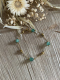 Bracelet perles aventurines