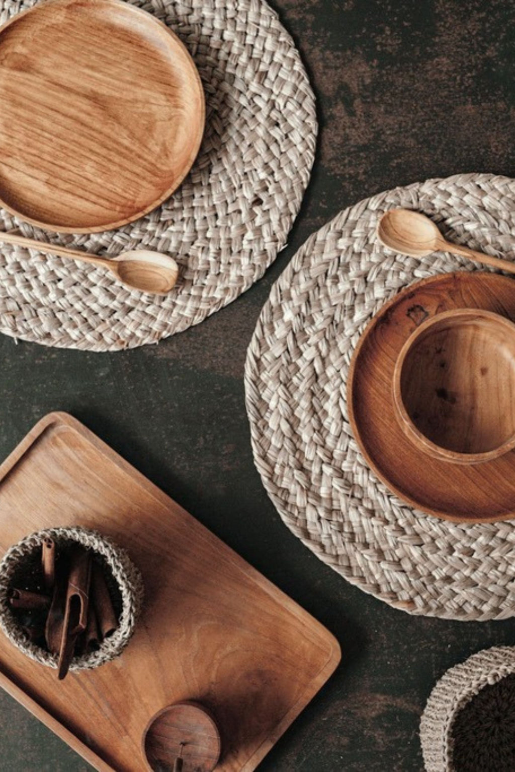 EXOTIC WOOD TRAY ~ MEJA