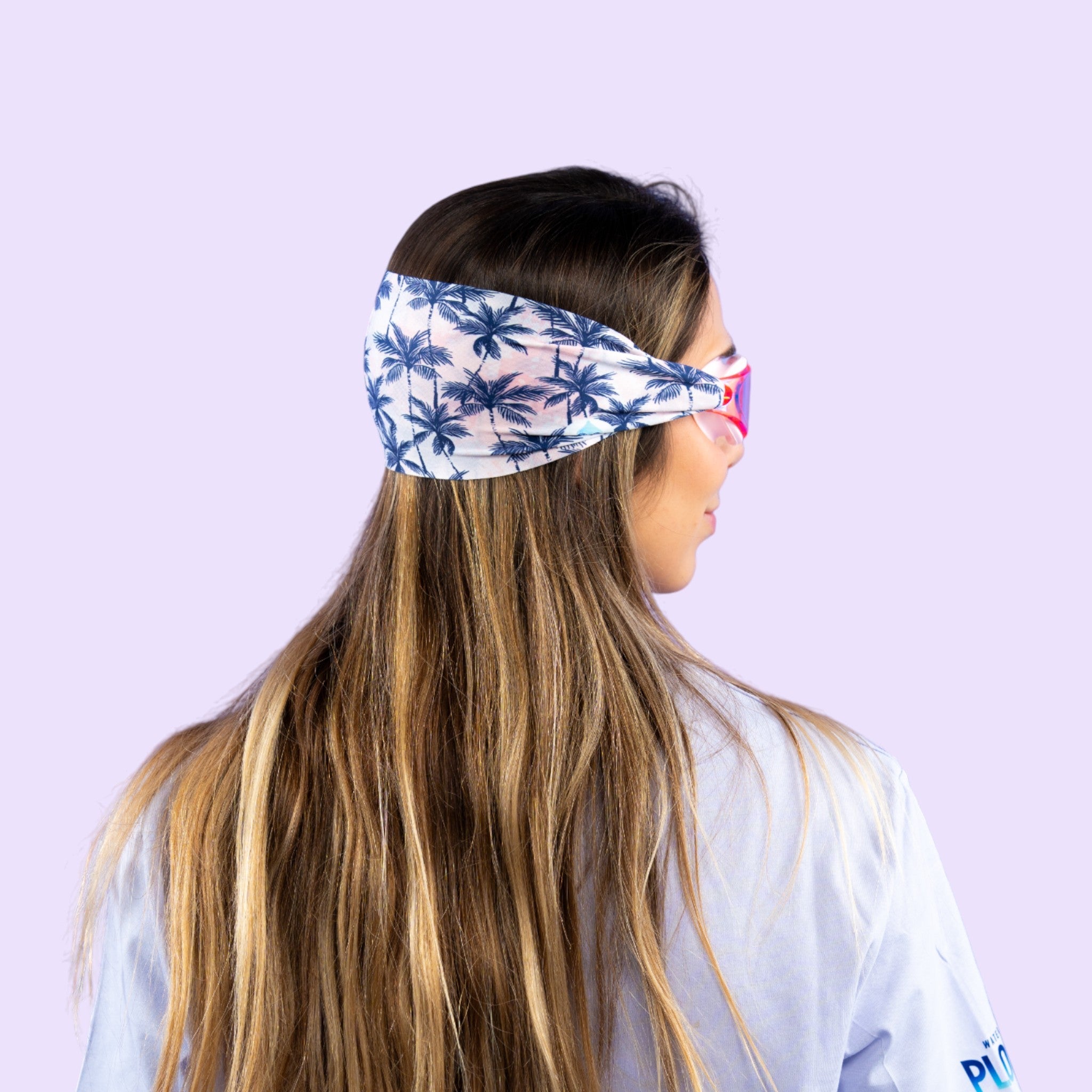 Palmiers Rose - Adult Swimming Goggles