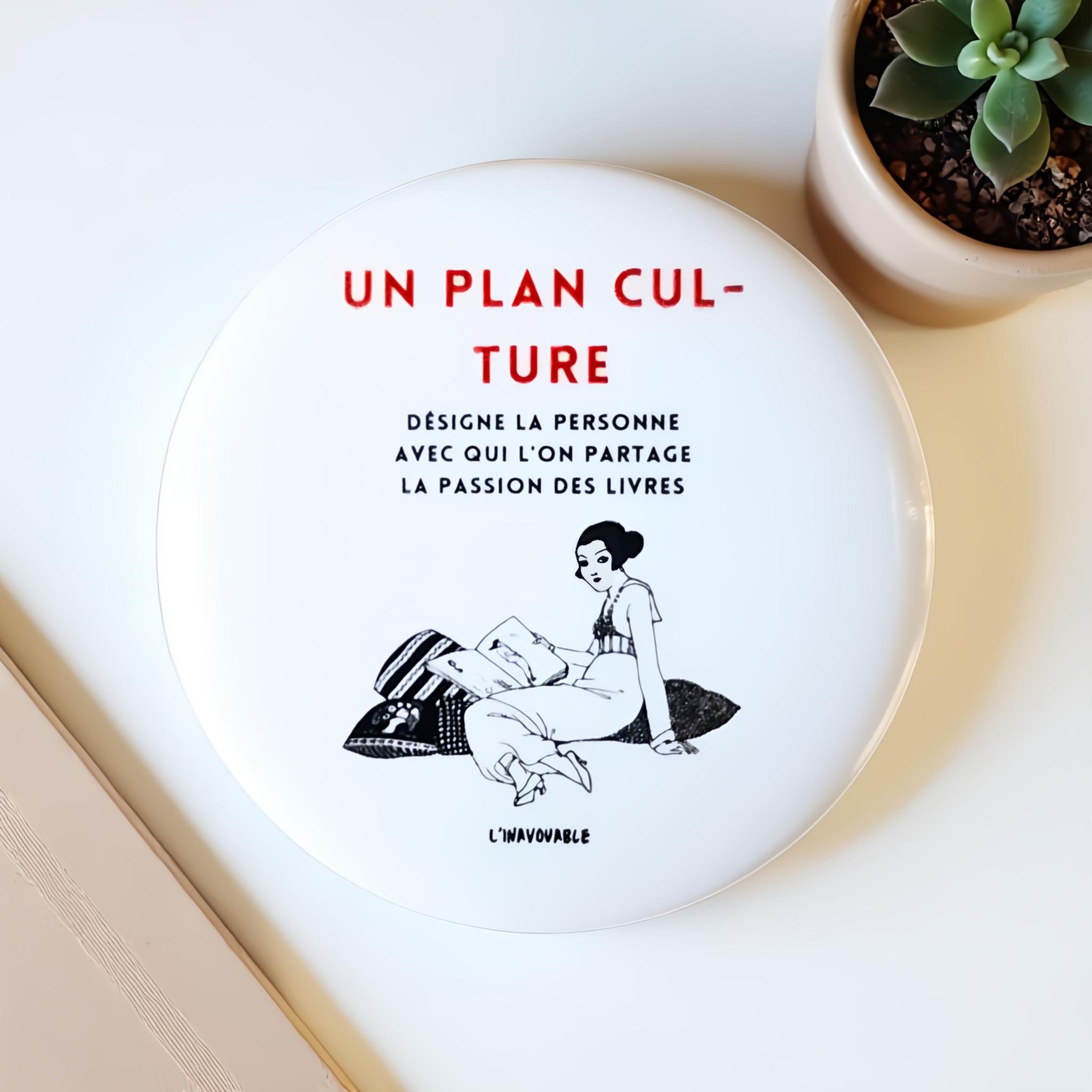 BADGE "A CUL-TURE PLAN"