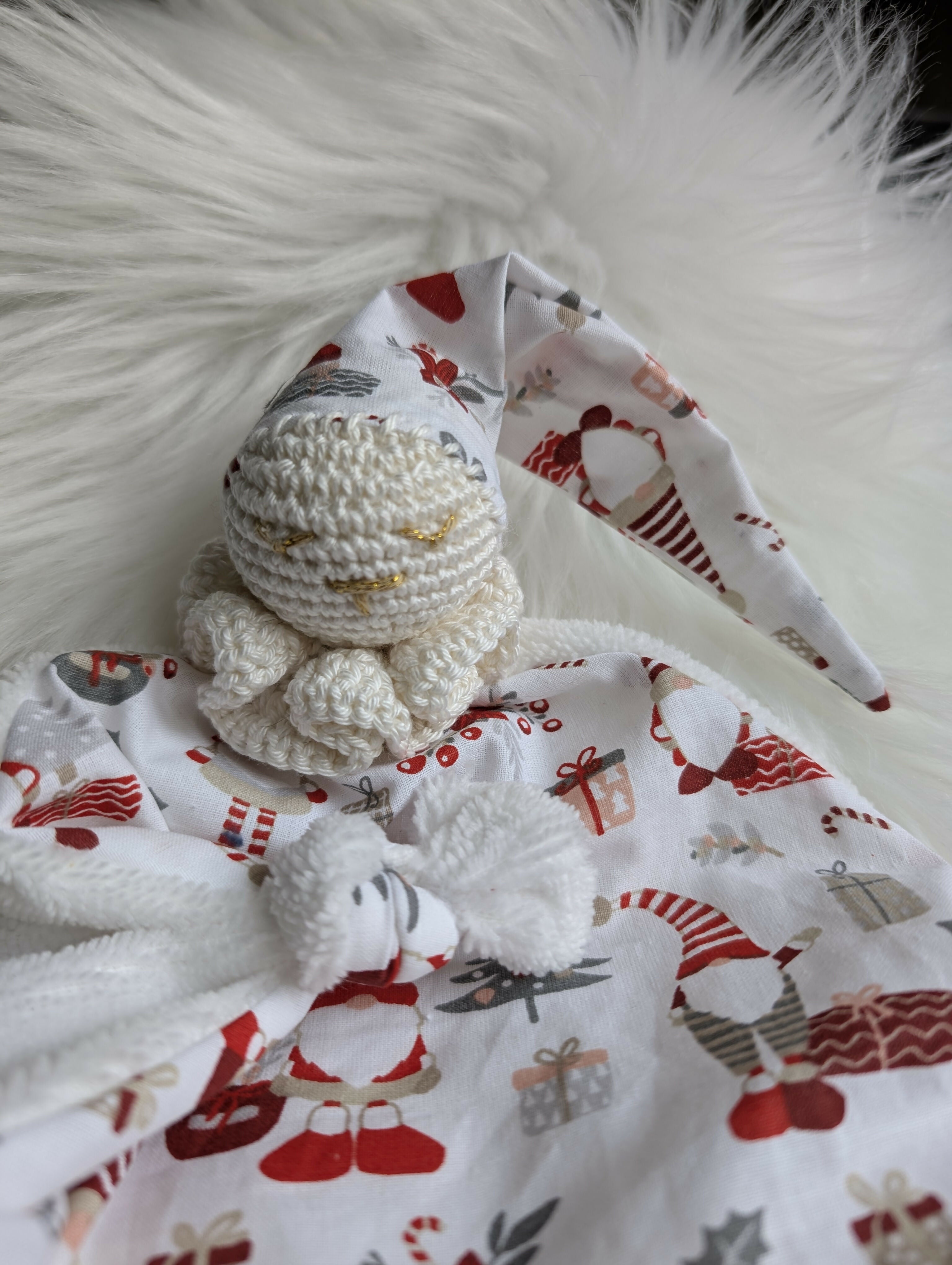 DOUDOU NOEL BLANC