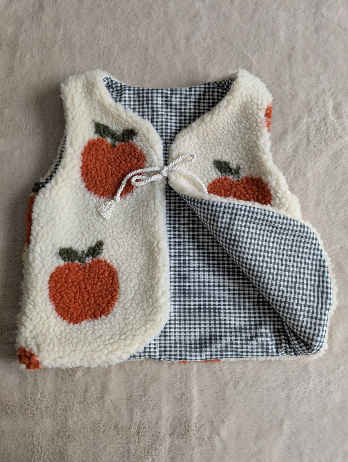 GILET DE BERGER Pommes 18ms -3 Ans