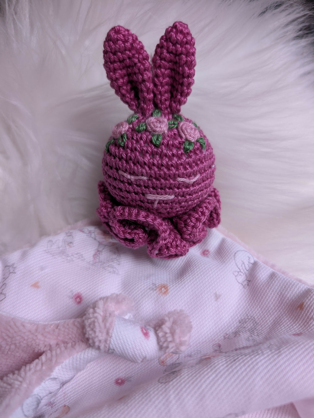 DOUDOU LAPIN FUSCHIA