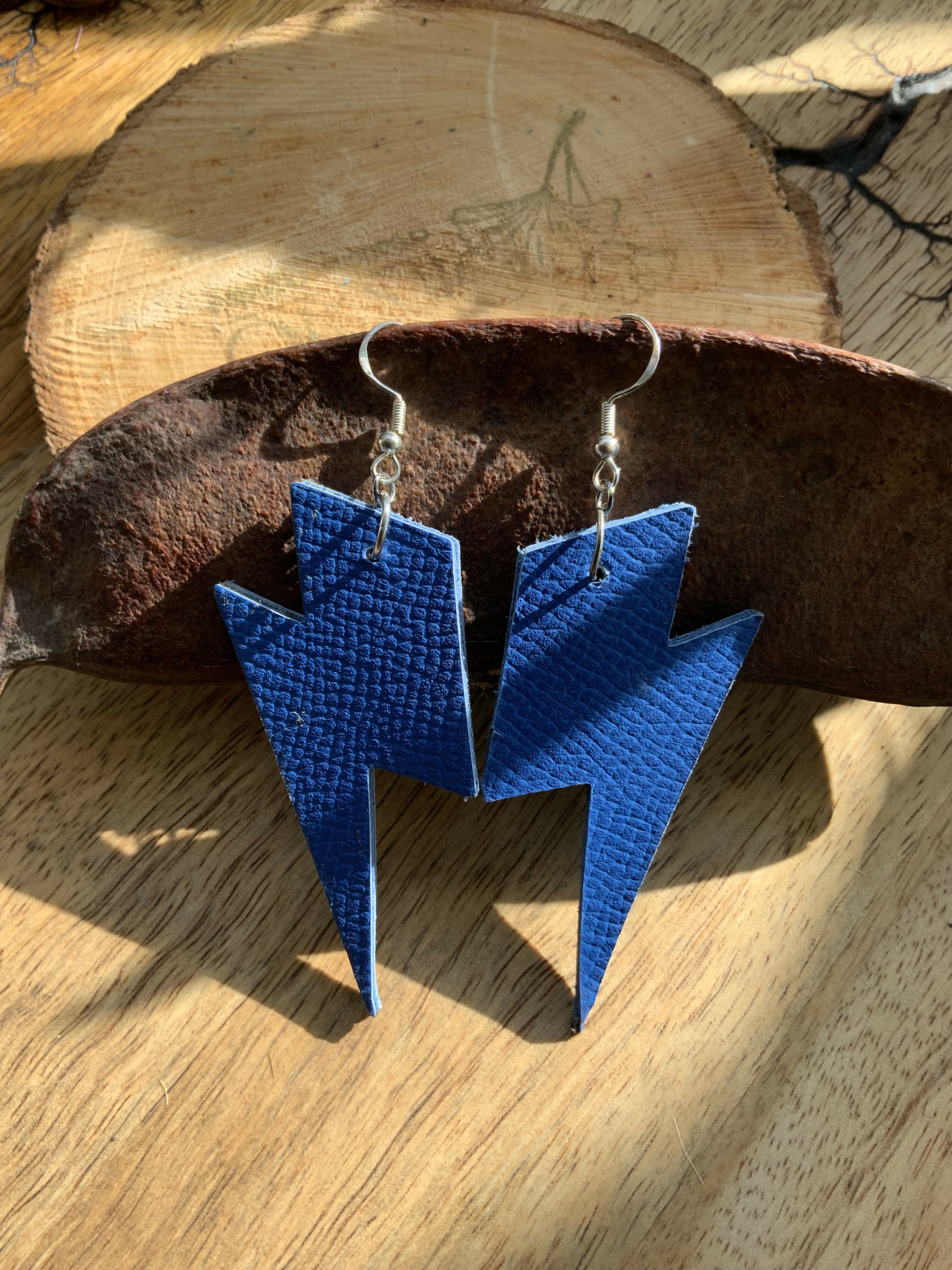 Leather Earring