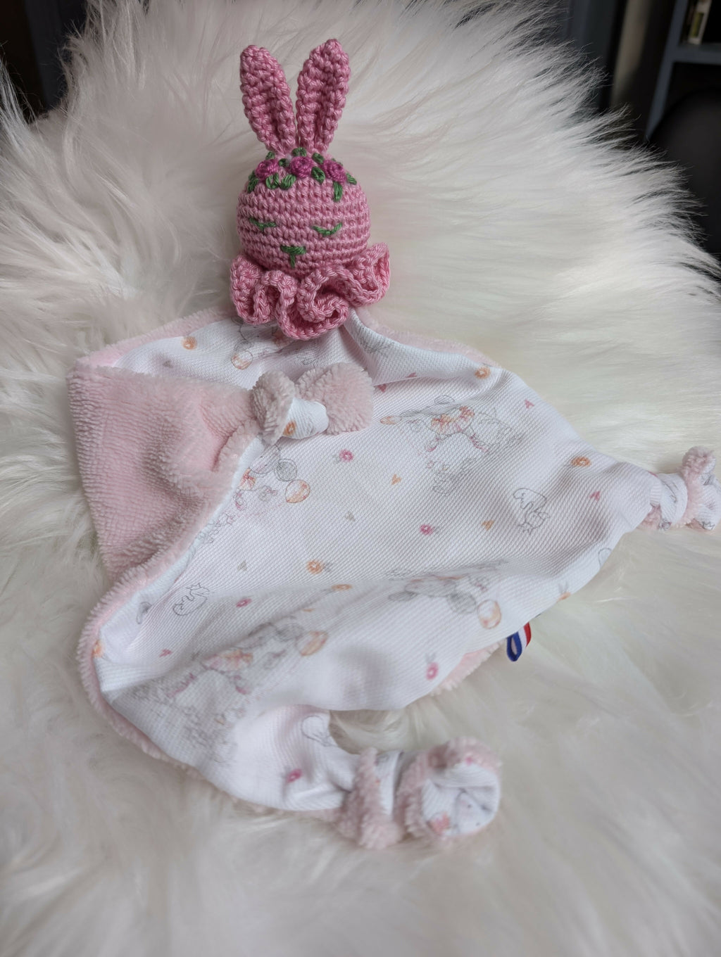 DOUDOU LAPIN ROSE