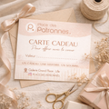 Carte-cadeau Place des Patronnes