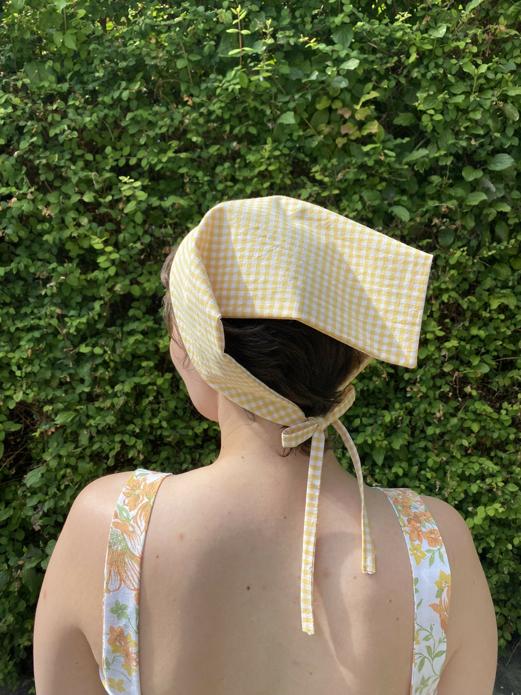 Jean - Jocelyn - Upcycled hair scarf