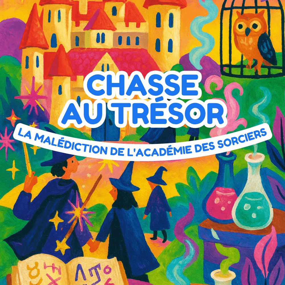 Chasse au trésor enfant 12-14 ans - Académie des Sorciers - Coffret prêt à jouer