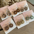 Créoles interchangeables CLIPS donuts