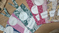 Marque page tissu