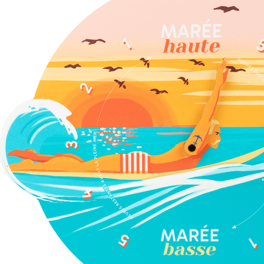 Horloge à marée Dan Summer