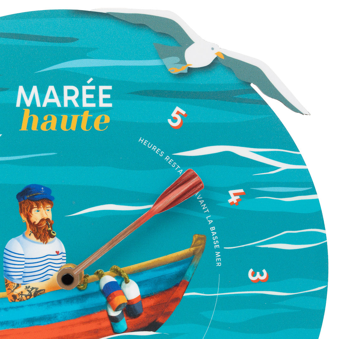 Horloge à marée Michel Bellepêche