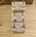 Vegan earrings 19 euros